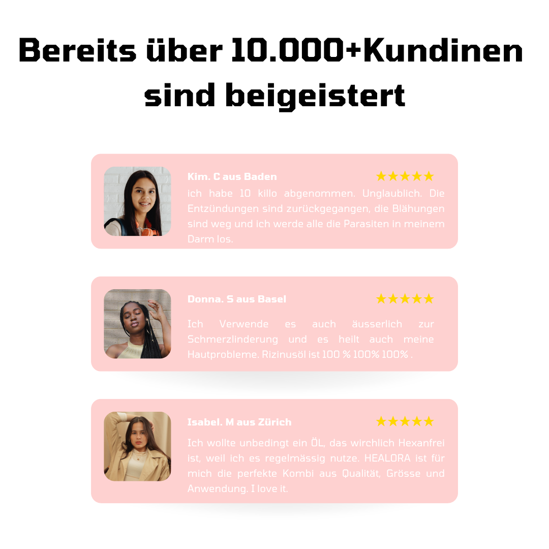 HEALORA RIZINUSÖL